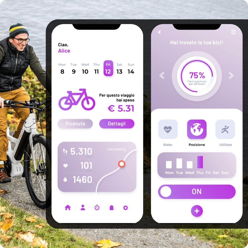 Screenshot - Sistema completo per tour in bicicletta: Booking, Gestionale e App iOS e Android